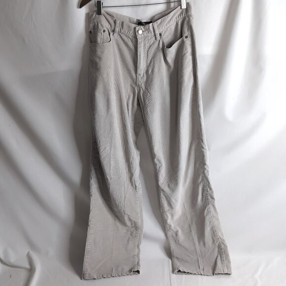 Club Monaco Men's Beige Cordoroy Pants Straight Leg, Size 31 - Picture 1 of 7